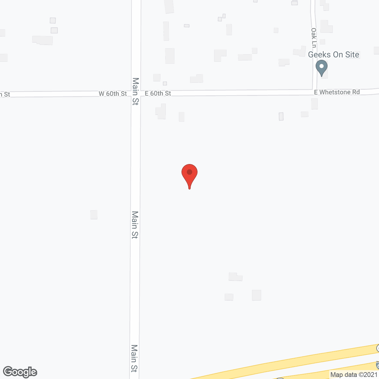 Map of the neighborhood around Sugar Fork Crossing
