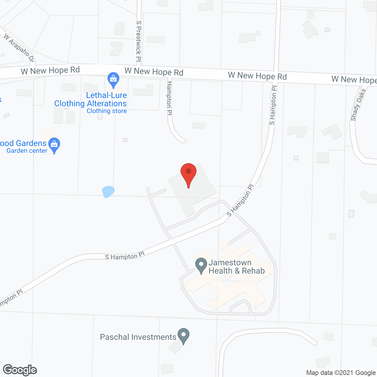 Map of the neighborhood around Magnolia Place Transitional Assisted Living and Memory Care