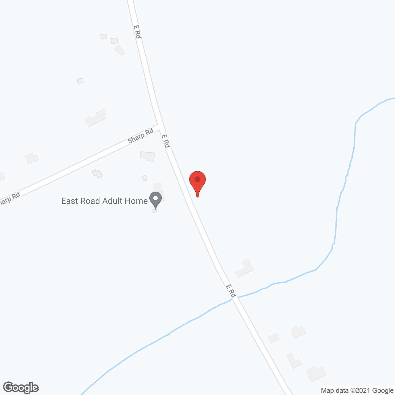 Map of the neighborhood around East Road Adult Home