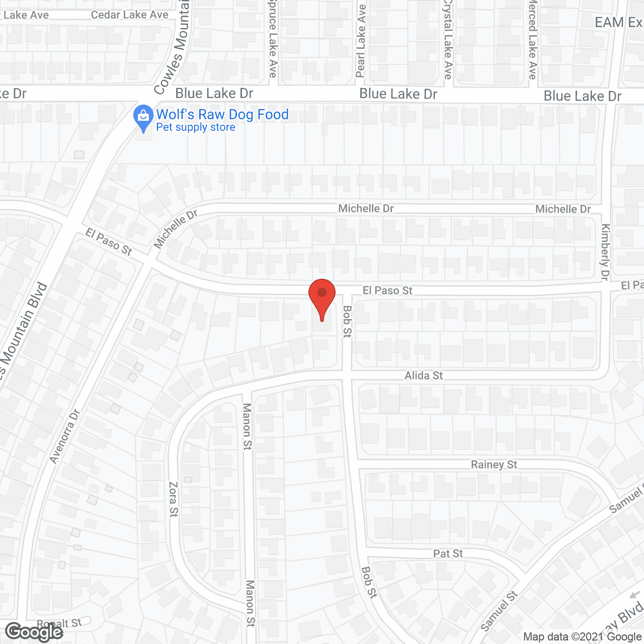 Map of the neighborhood around Family Residential Care, LLC