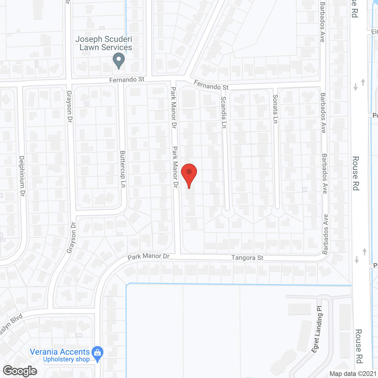 Map of the neighborhood around Carmita's Home Health III