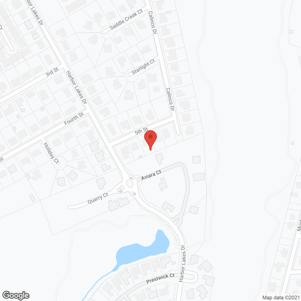 Map of the neighborhood around Waterview The Point Independent Living