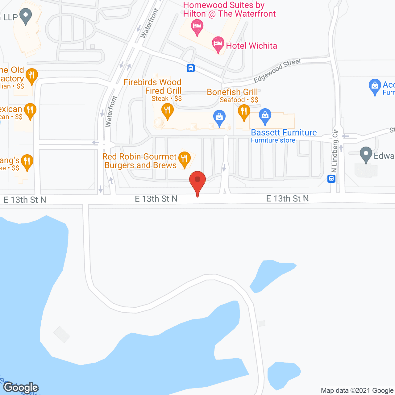 Map of the neighborhood around Regent Park Assisted Living and Memory Care