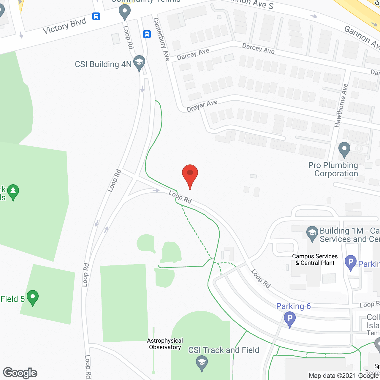 Map of the neighborhood around The Brielle