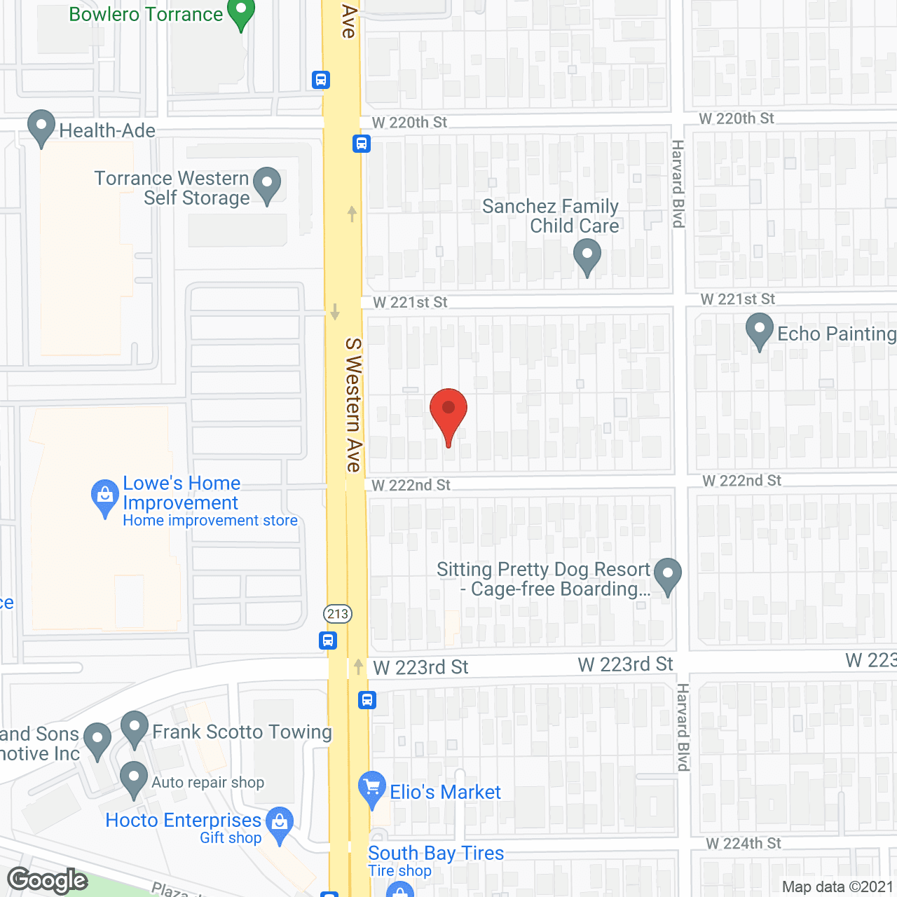 Map of the neighborhood around Golden Life Home Care III