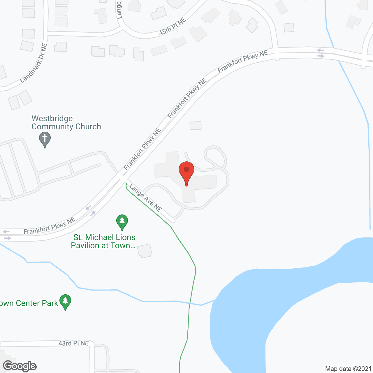 Map of the neighborhood around The Legacy of St Michael