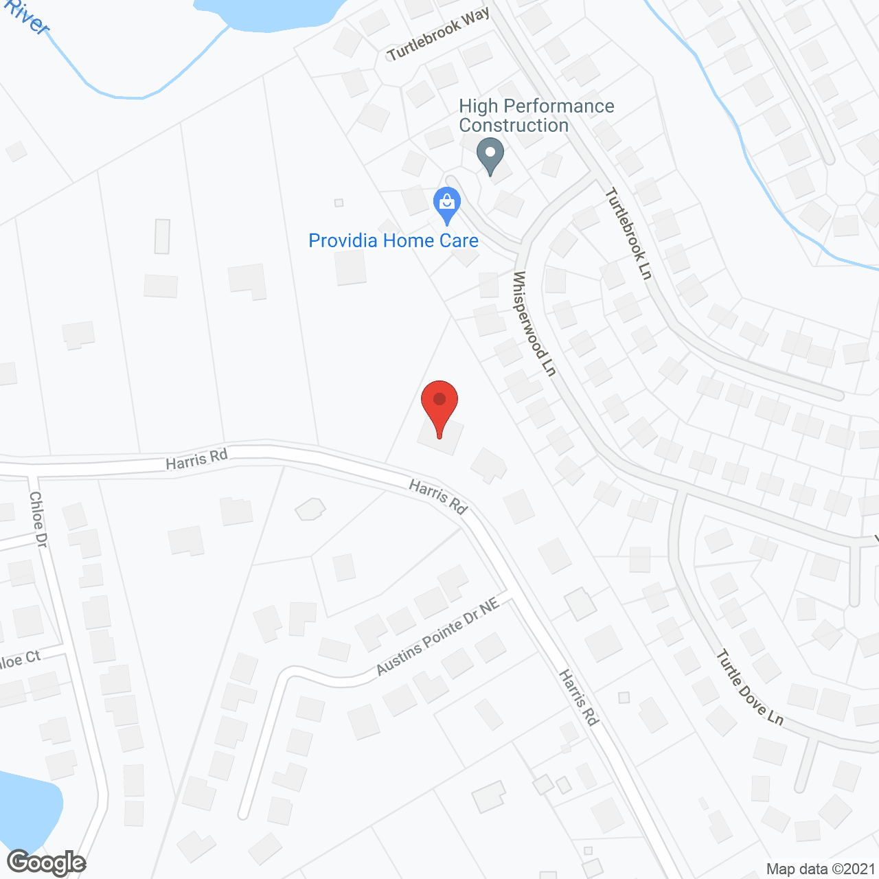 Map of the neighborhood around Golden Age Personal Care Home