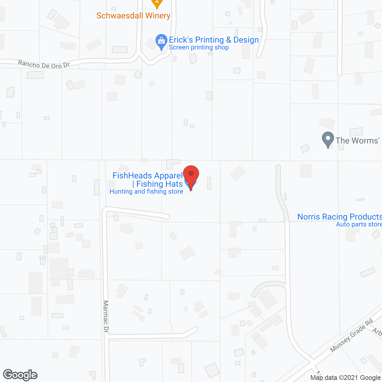 Map of the neighborhood around Ramona Senior Lodge Assisted Living