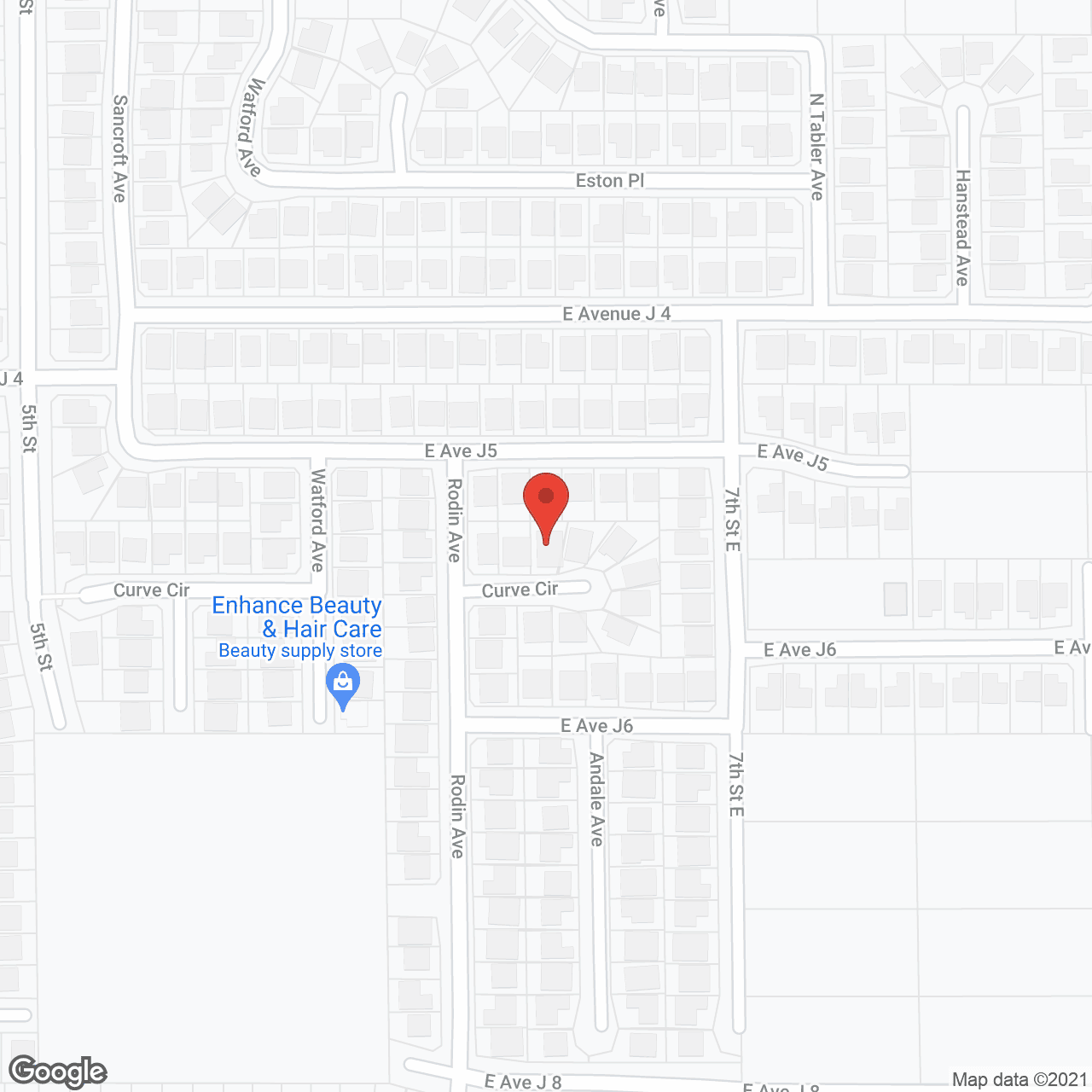 Map of the neighborhood around Joe-Sephine Residential Care for the Elderly
