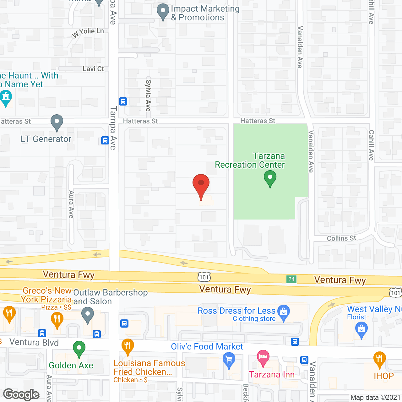 Map of the neighborhood around Be Well Senior Living II, Inc