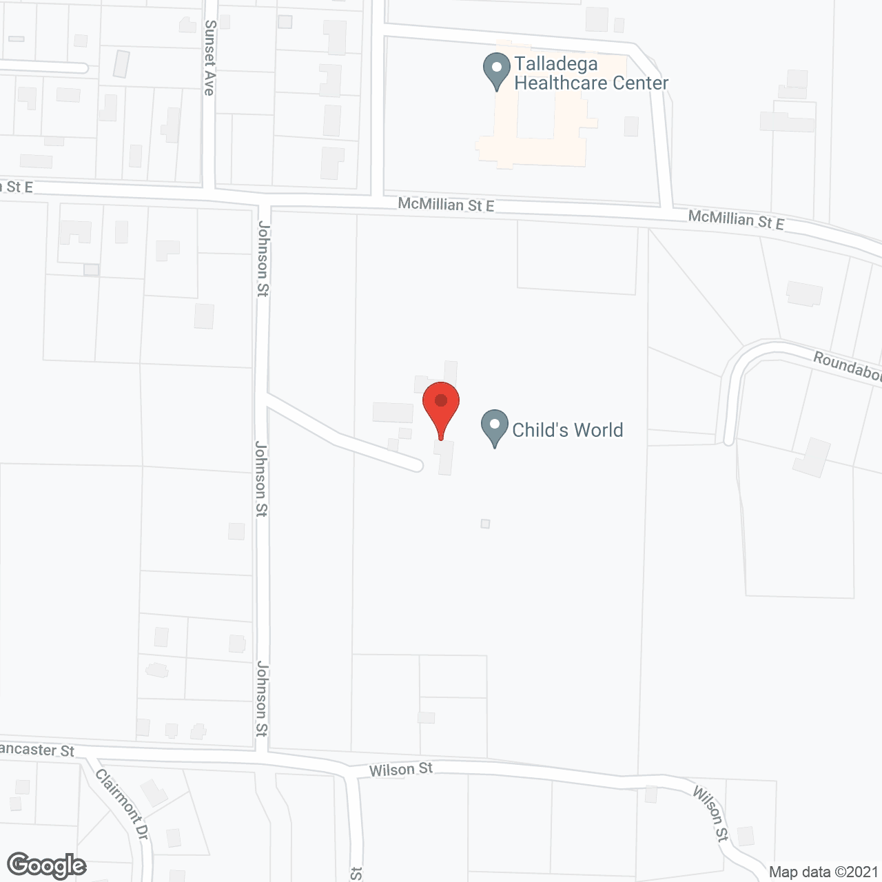 Map of the neighborhood around Seasons Of Talladega #2