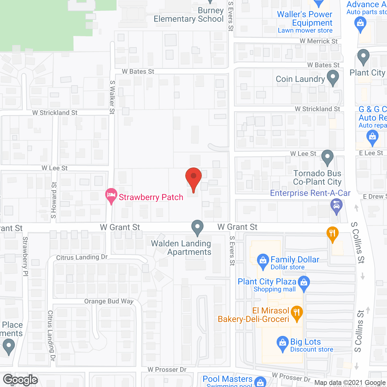 Map of the neighborhood around An Oasis of Hope, LLC