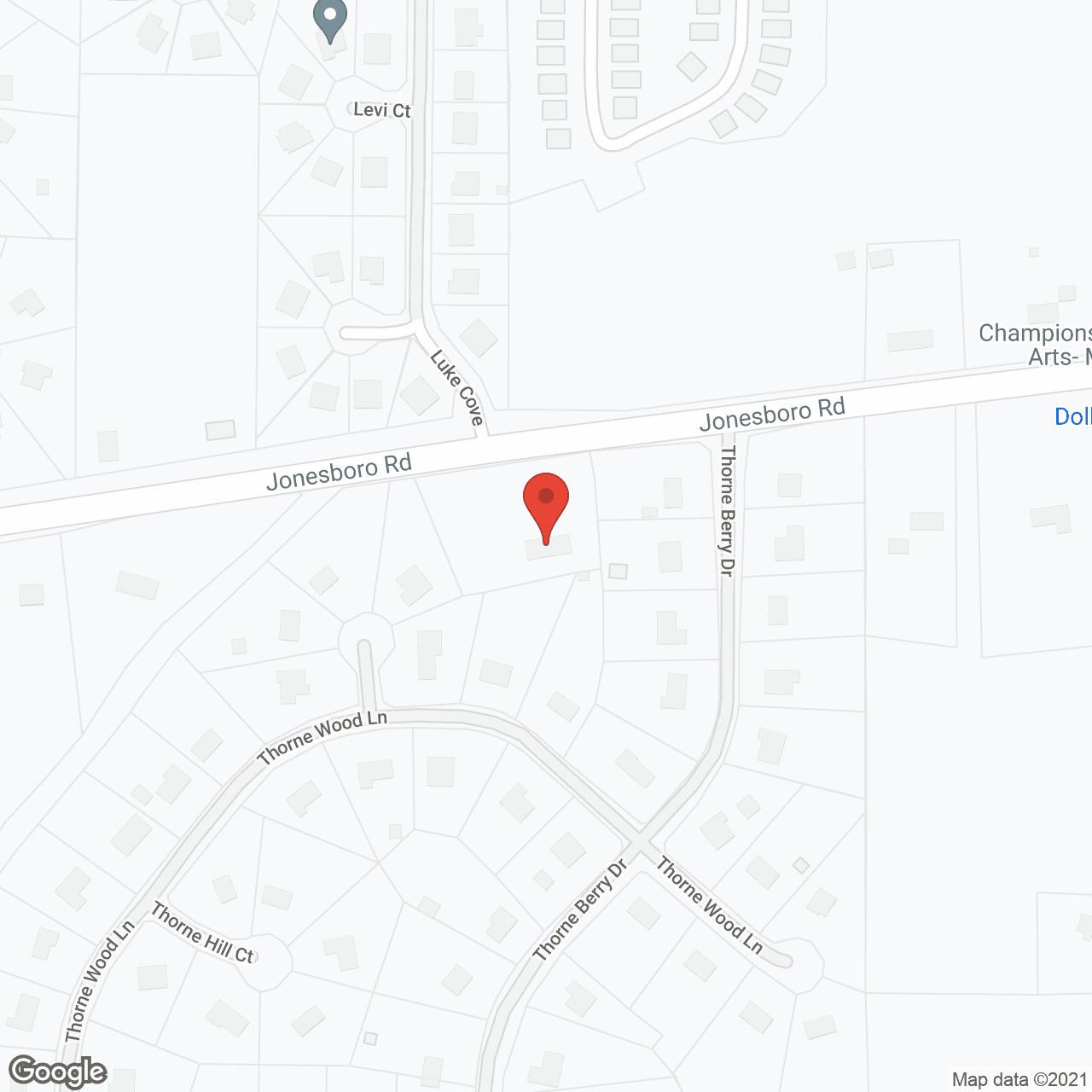 Map of the neighborhood around Good Faith Personal Care Home