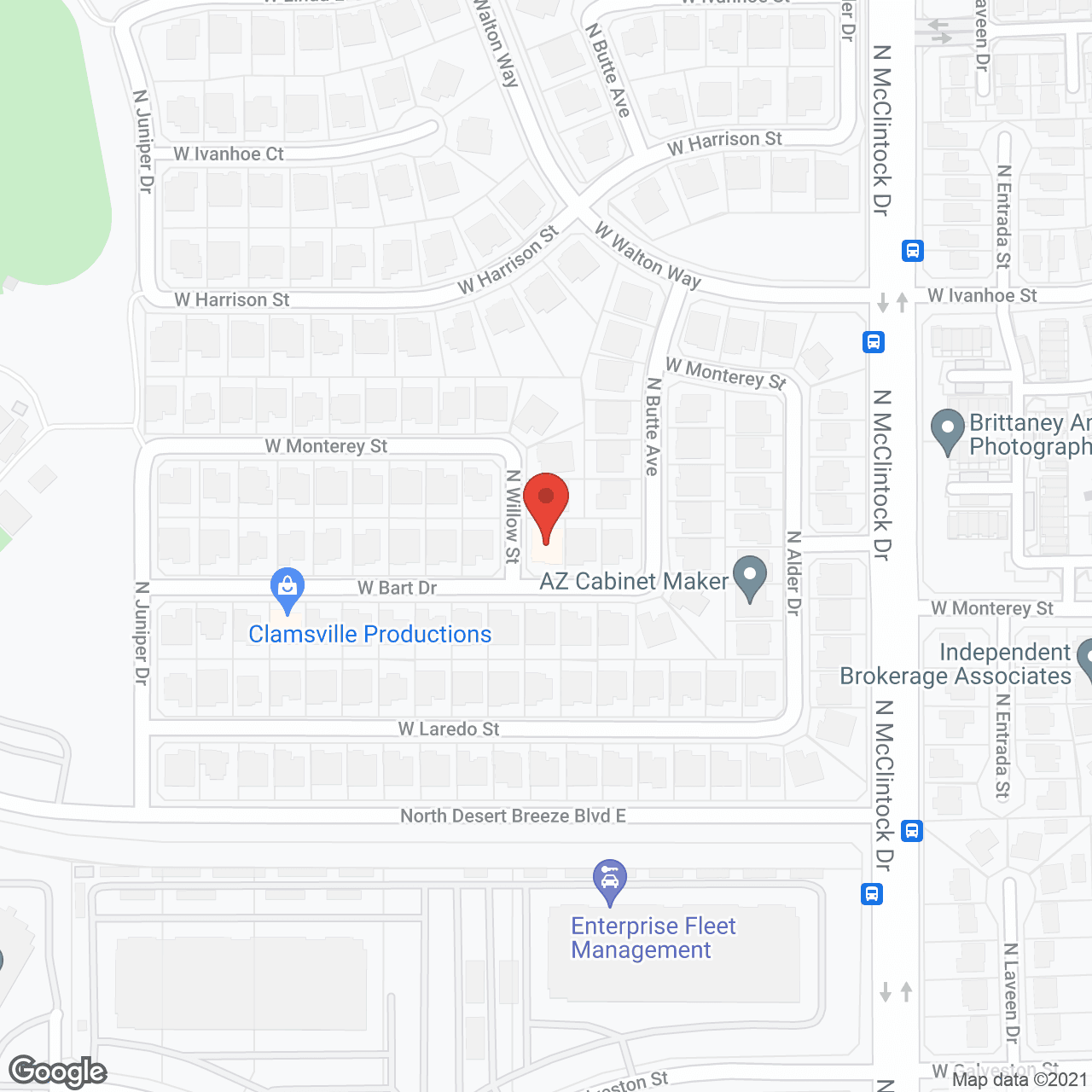 Map of the neighborhood around Desert Breeze Assisted Living Home Inc