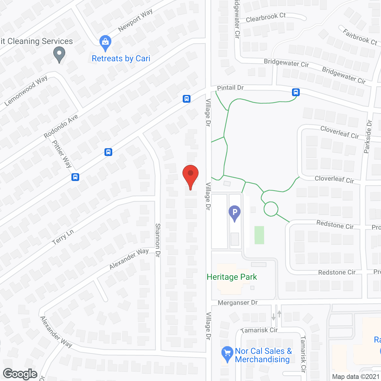 Map of the neighborhood around Village Golden Care Home