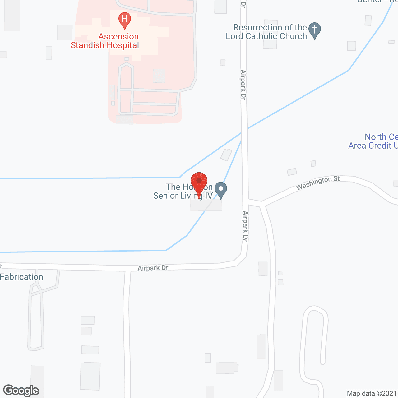 Map of the neighborhood around The Horizon Senior Living IV
