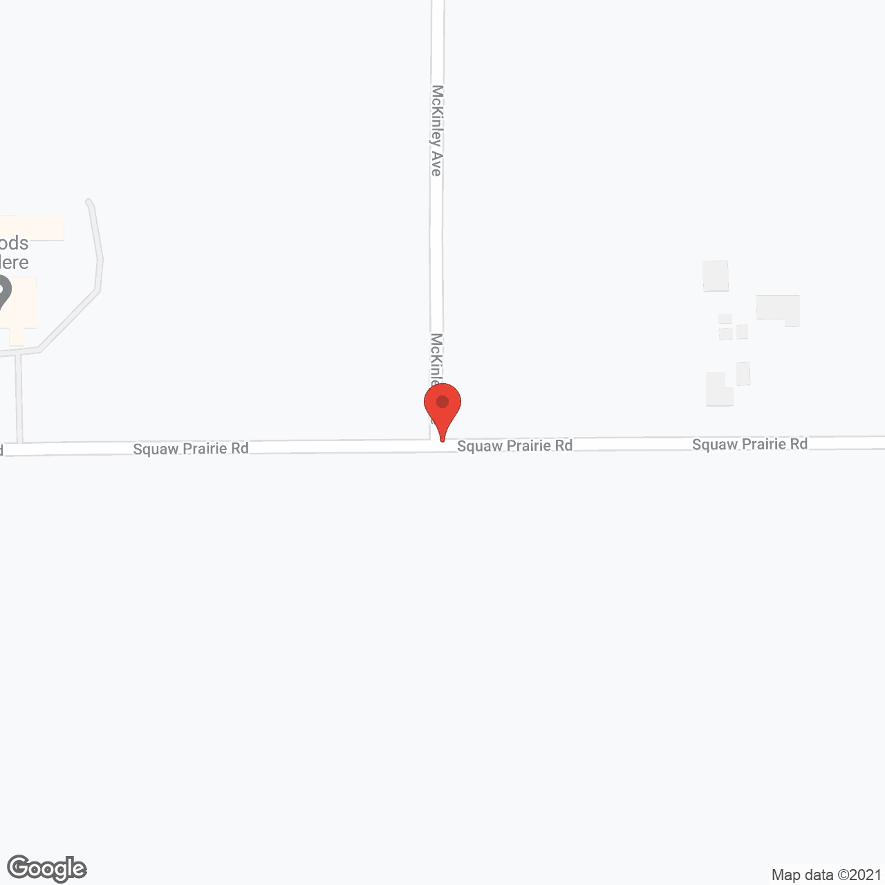 Map of the neighborhood around Heritage Woods of Belvidere