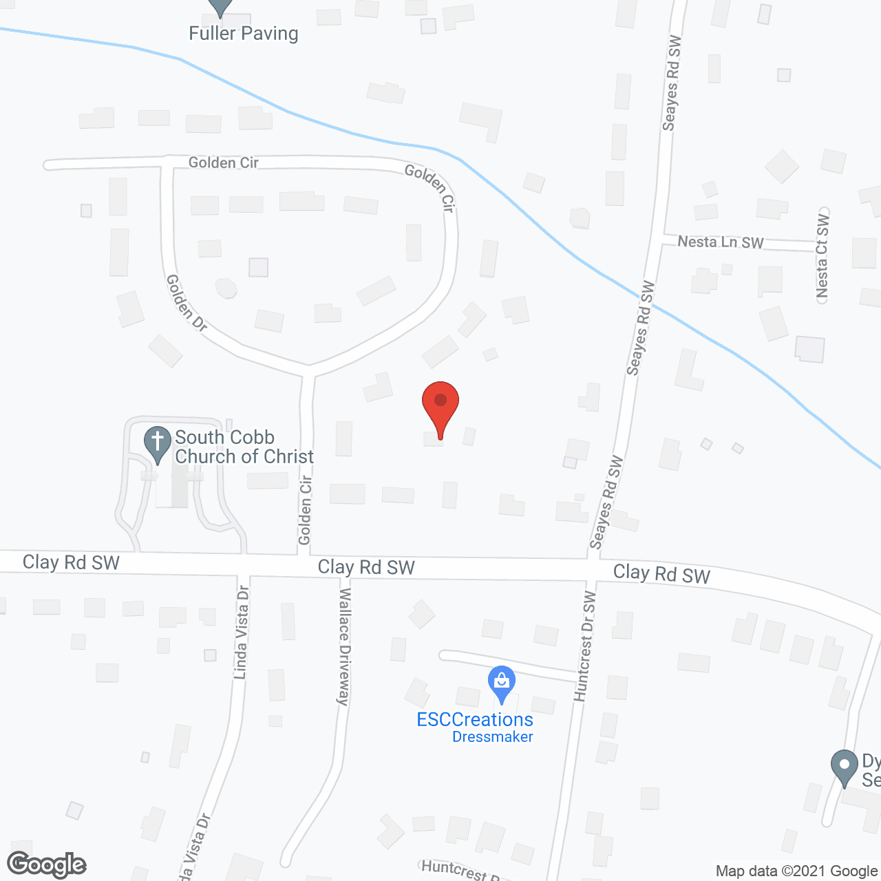 Map of the neighborhood around Caring 4 You