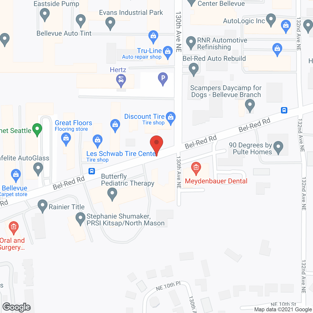 Map of the neighborhood around AssureCare Adult Home