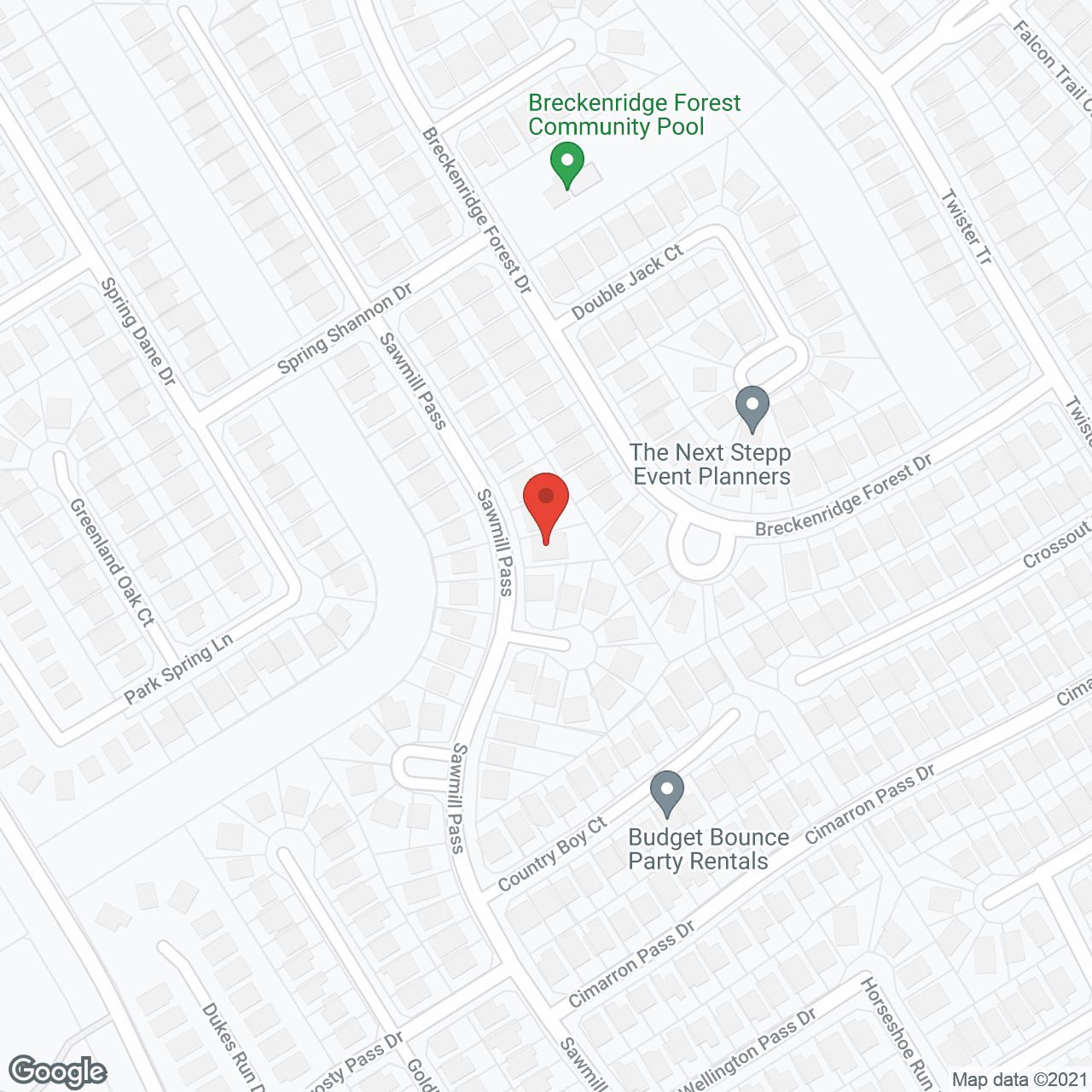 Map of the neighborhood around Precious Moments Personal Care Home