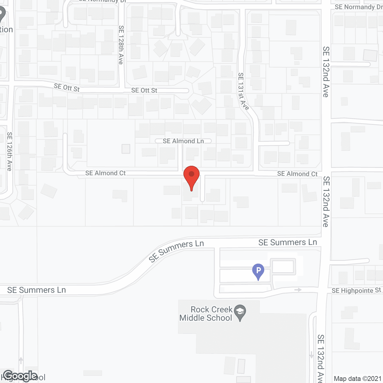 Map of the neighborhood around Happy Family Care Home