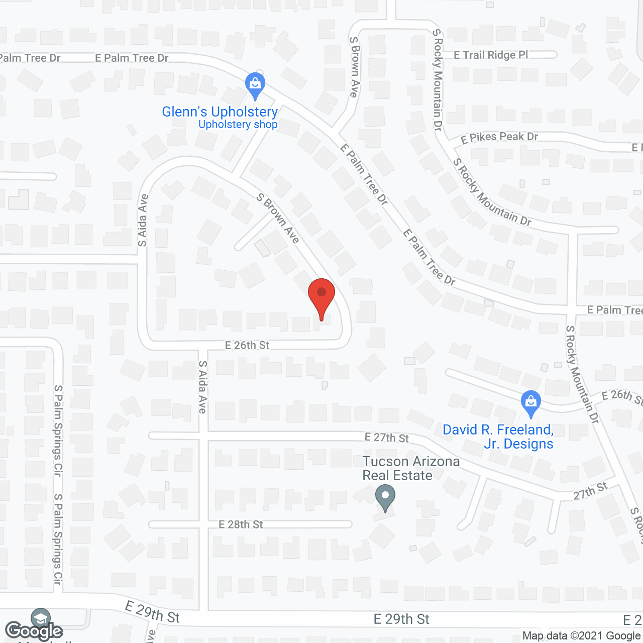 Map of the neighborhood around Immaculate Adult Care Home, LLC