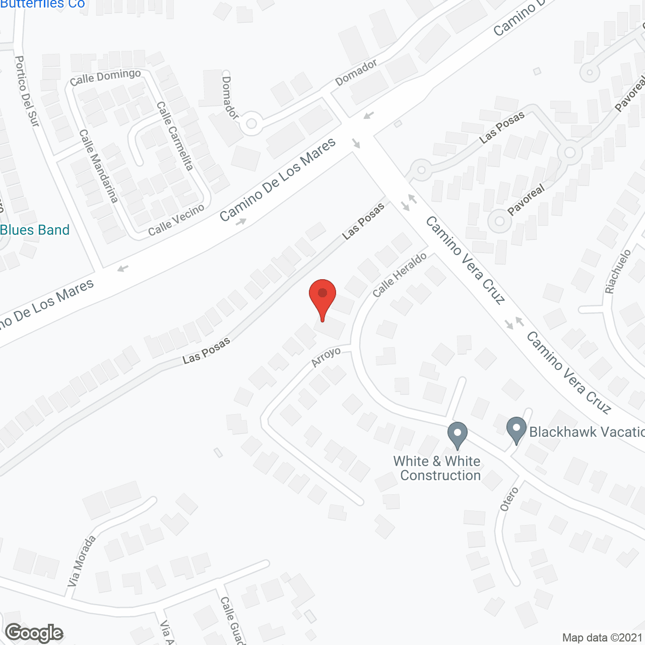 Map of the neighborhood around Camino Hills Care Home 2