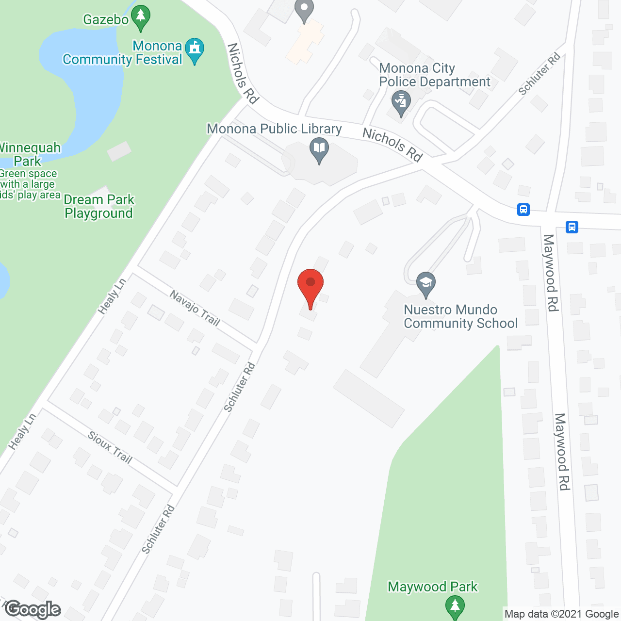 Map of the neighborhood around Reynolds Assisted Living Home LLC