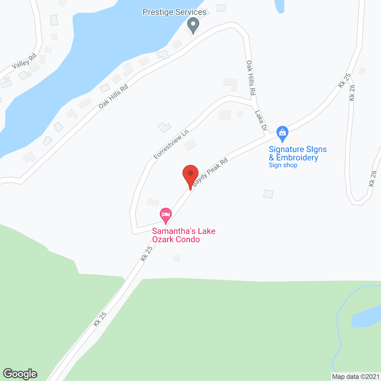 Map of the neighborhood around Garden Gate Estates