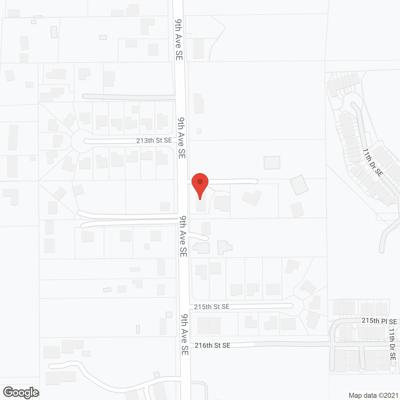 Map of the neighborhood around Heart to Heart Loving Care AFH