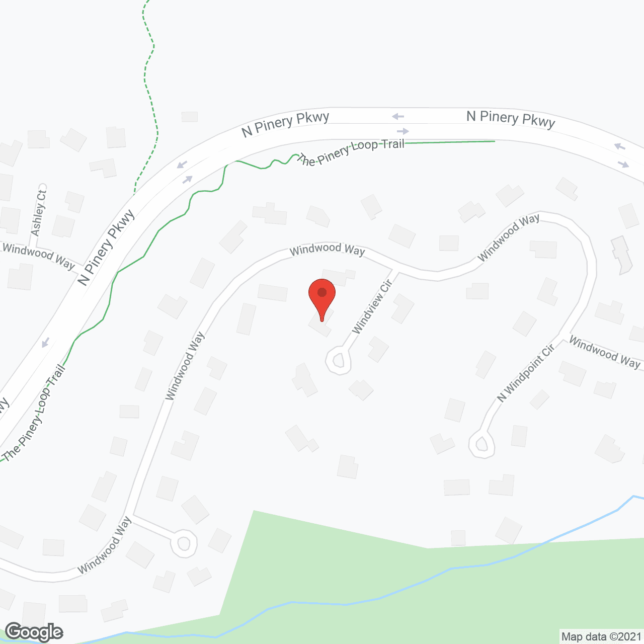Map of the neighborhood around Colorado Assisted Living Home #14