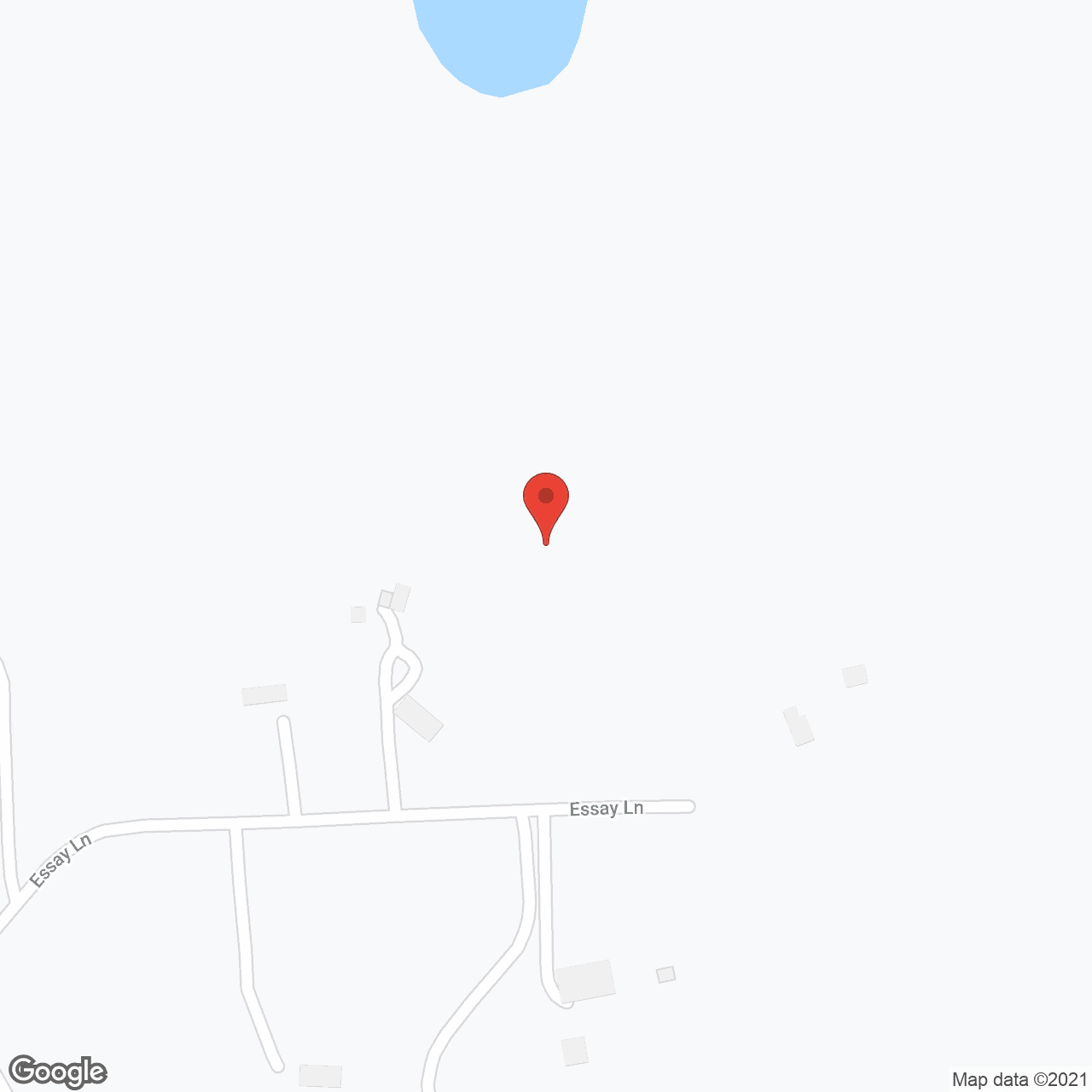 Map of the neighborhood around Carter's Country Home The White House