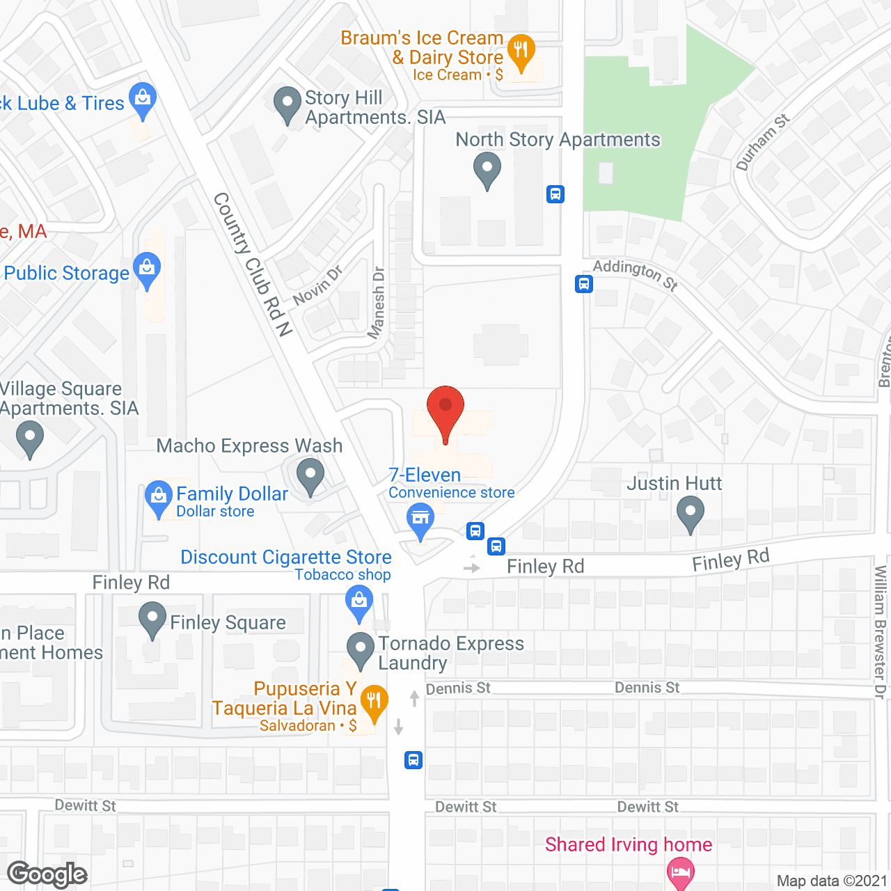 Map of the neighborhood around Avalon Memory Care - Irving