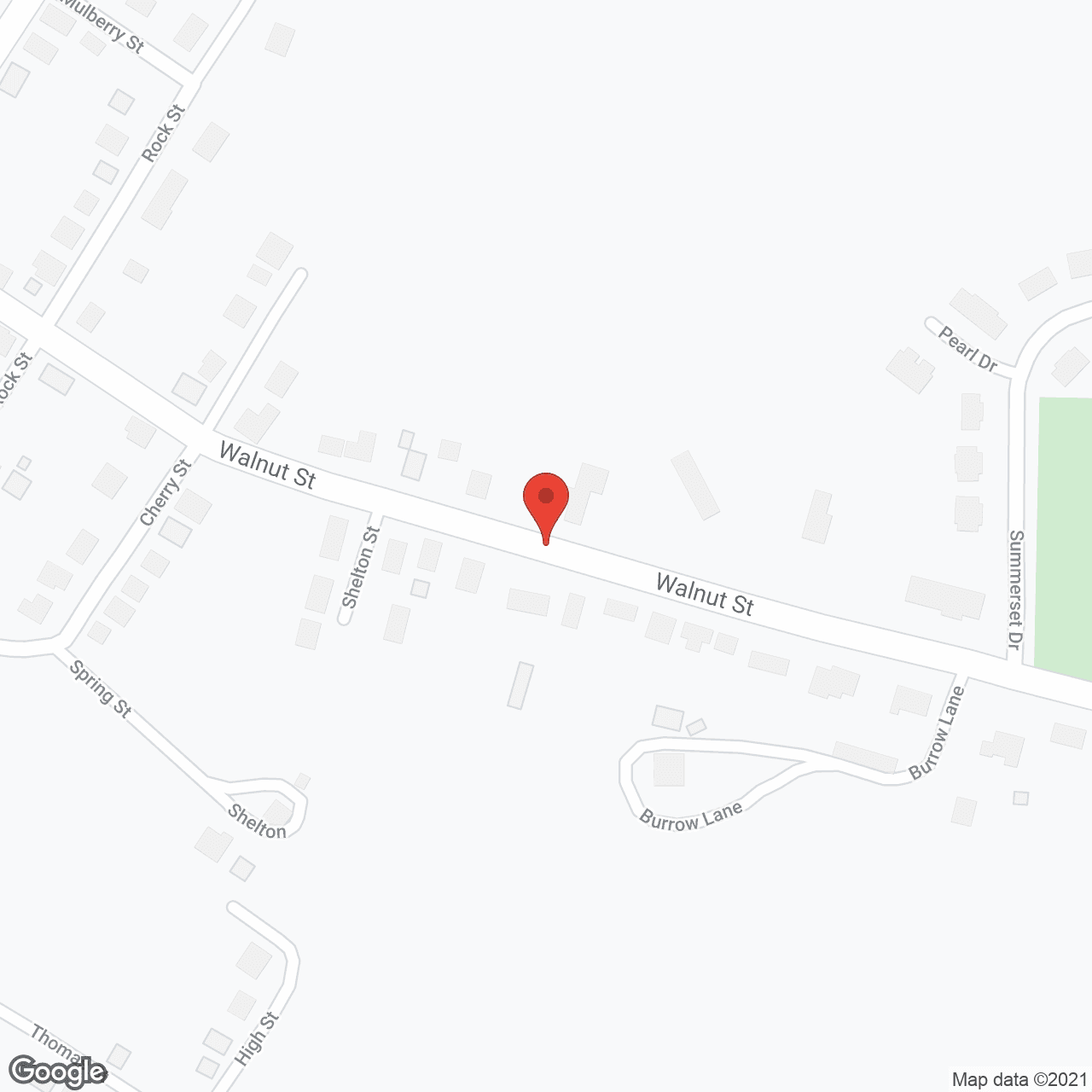Map of the neighborhood around Bristol Manor of Weston