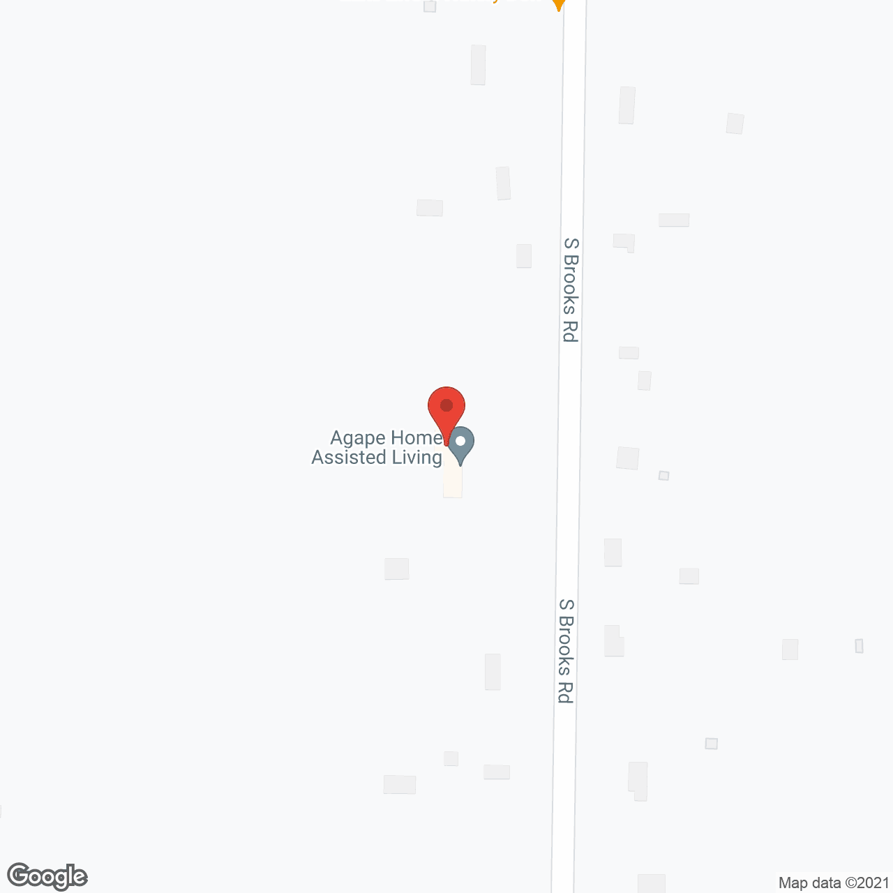 Map of the neighborhood around Agape Home