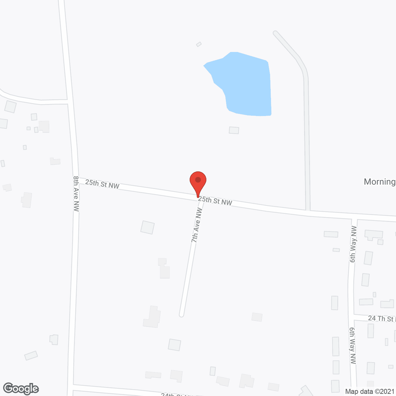Map of the neighborhood around Morningview Estates