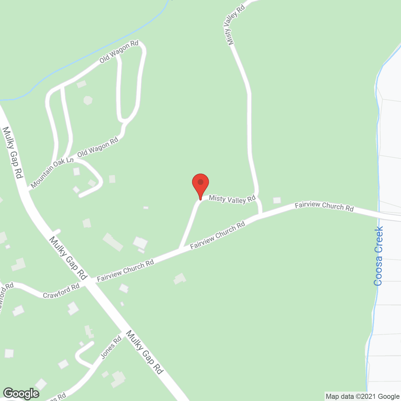 Map of the neighborhood around Pegasus Landing