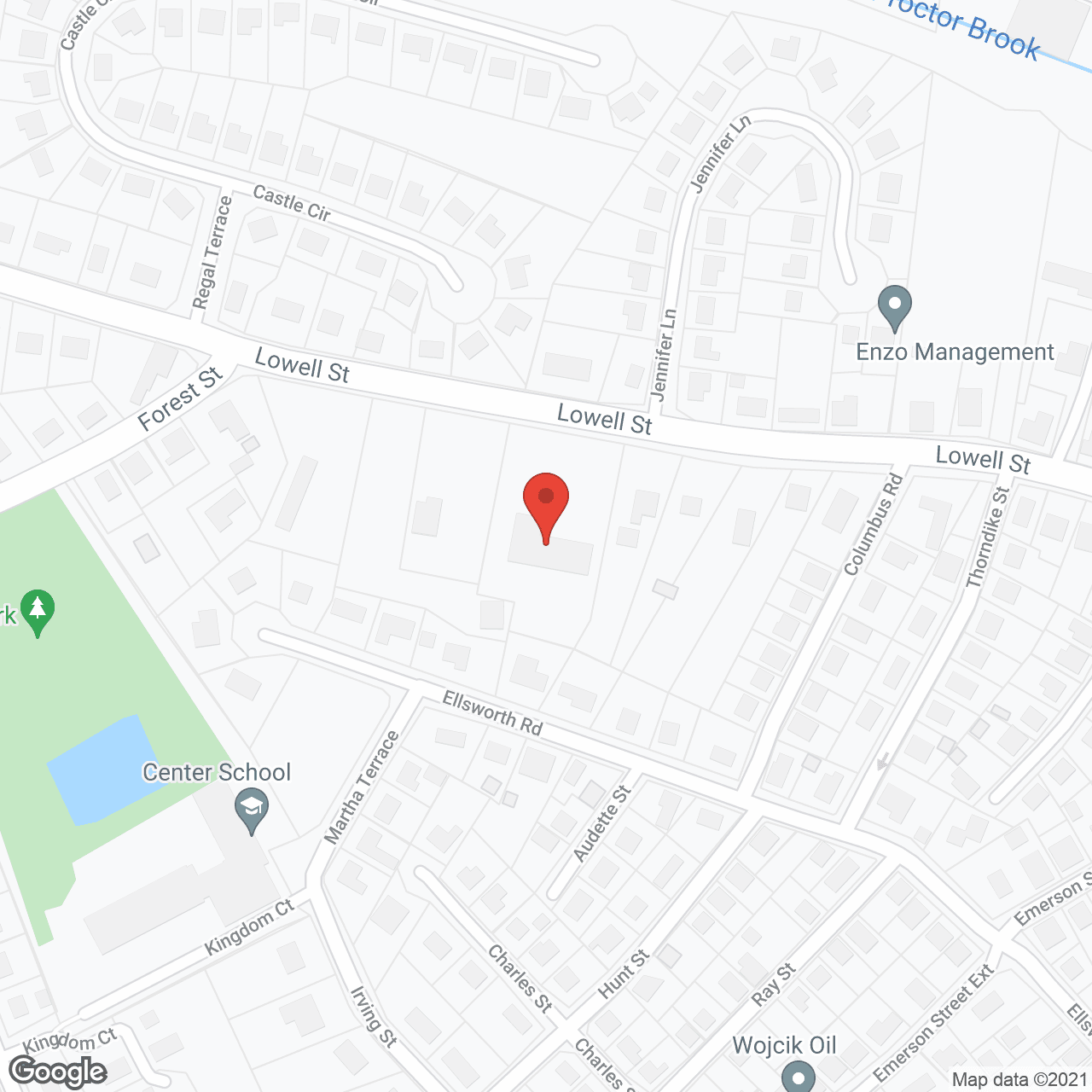 Map of the neighborhood around Rainbow Nursing Home