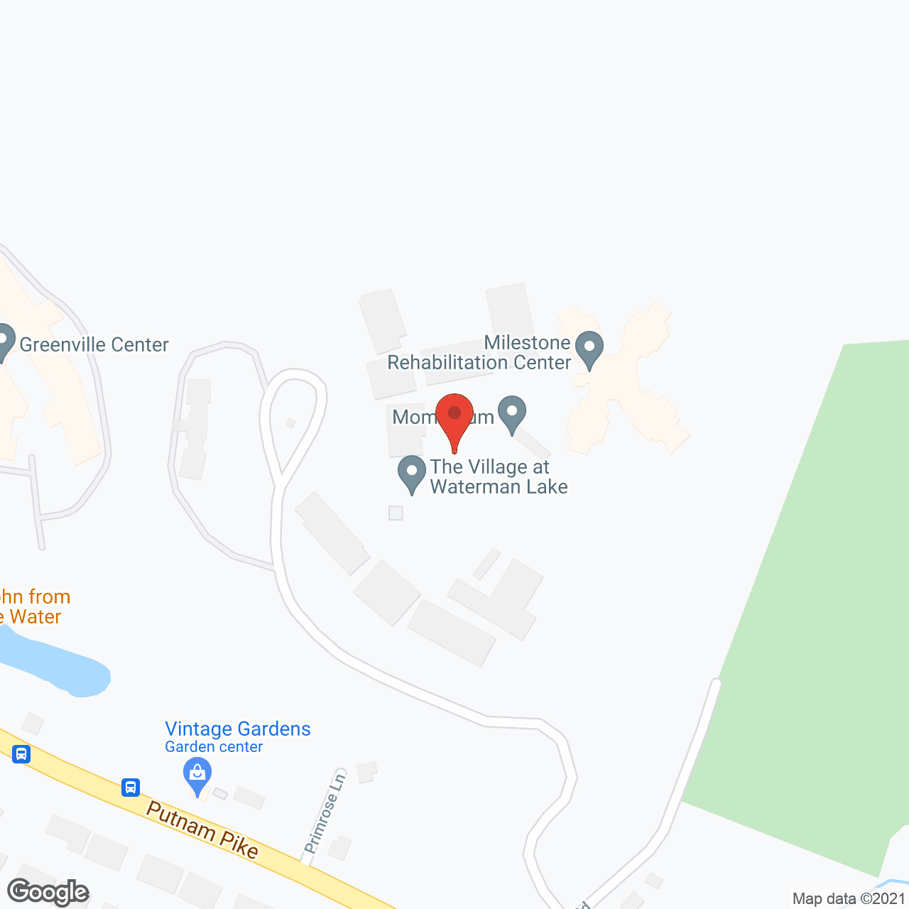 Map of the neighborhood around The Village at Waterman Lake