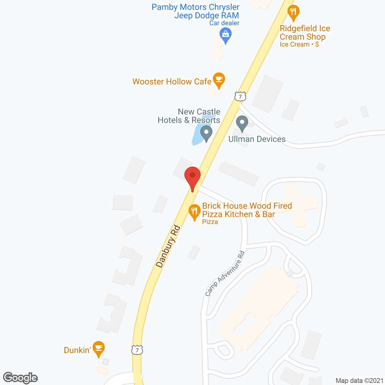 Map of the neighborhood around Benchmark Senior Living at Ridgefield Crossings