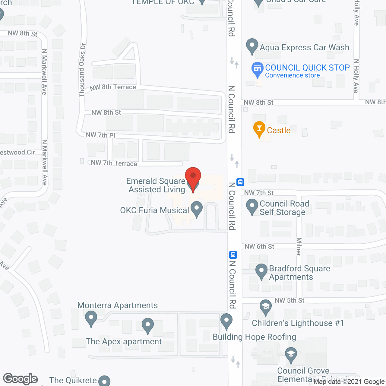 Map of the neighborhood around Sand Sage of West Plains