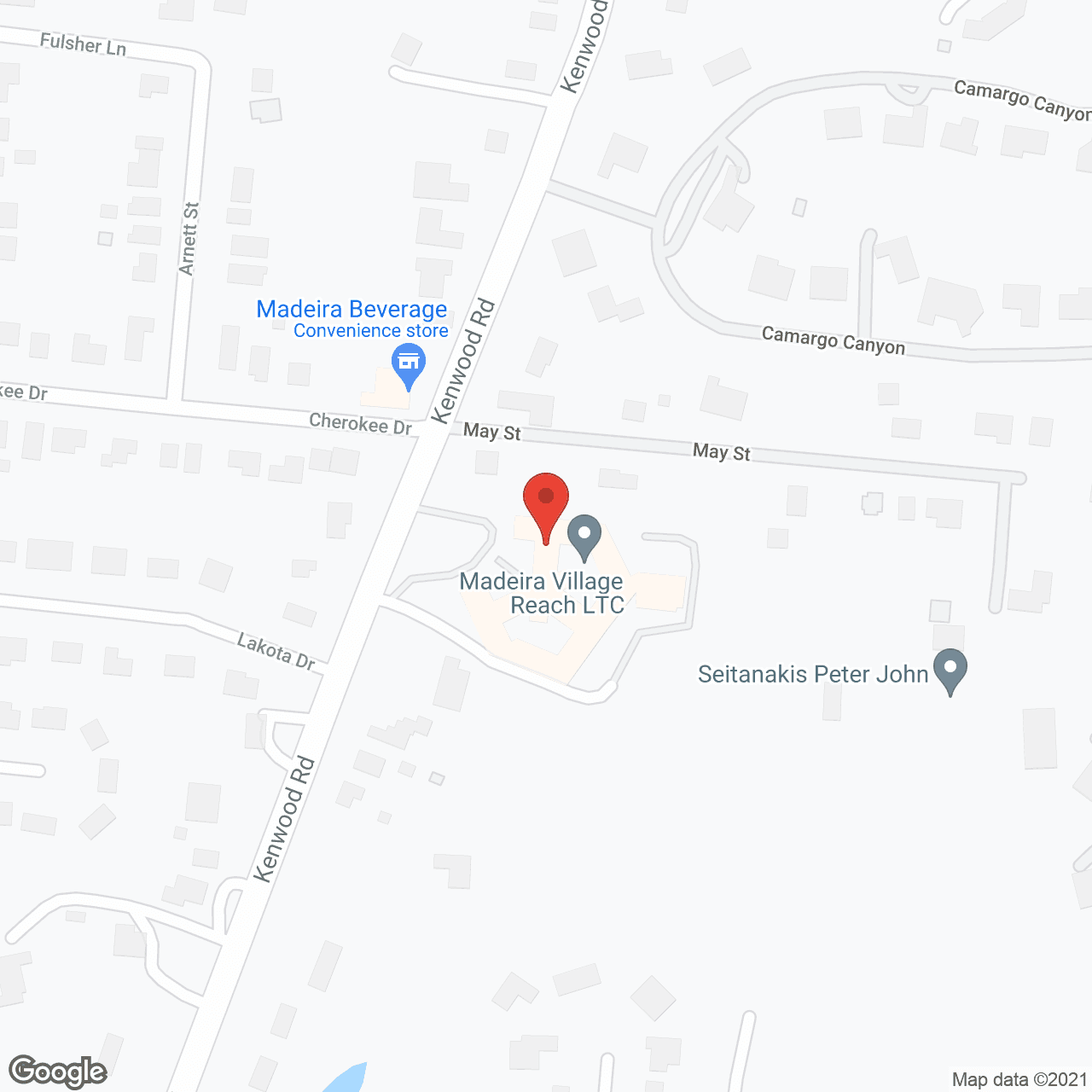 Map of the neighborhood around Heartland of Madeira