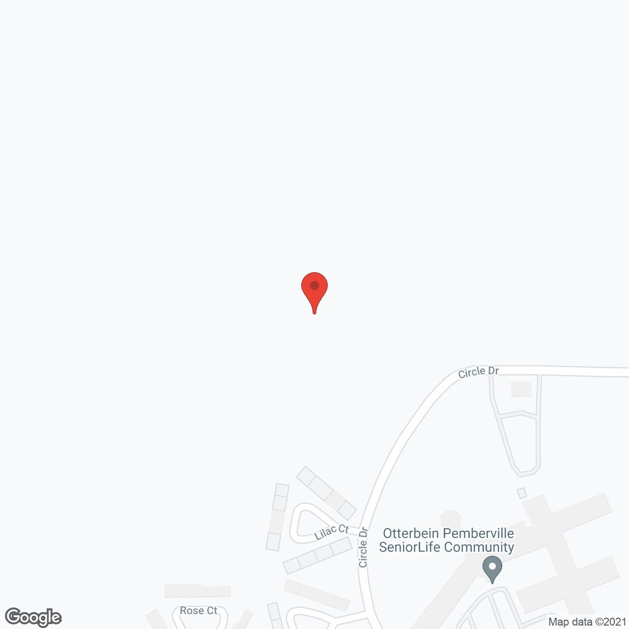 Map of the neighborhood around Otterbein Pemberville SeniorLife Community