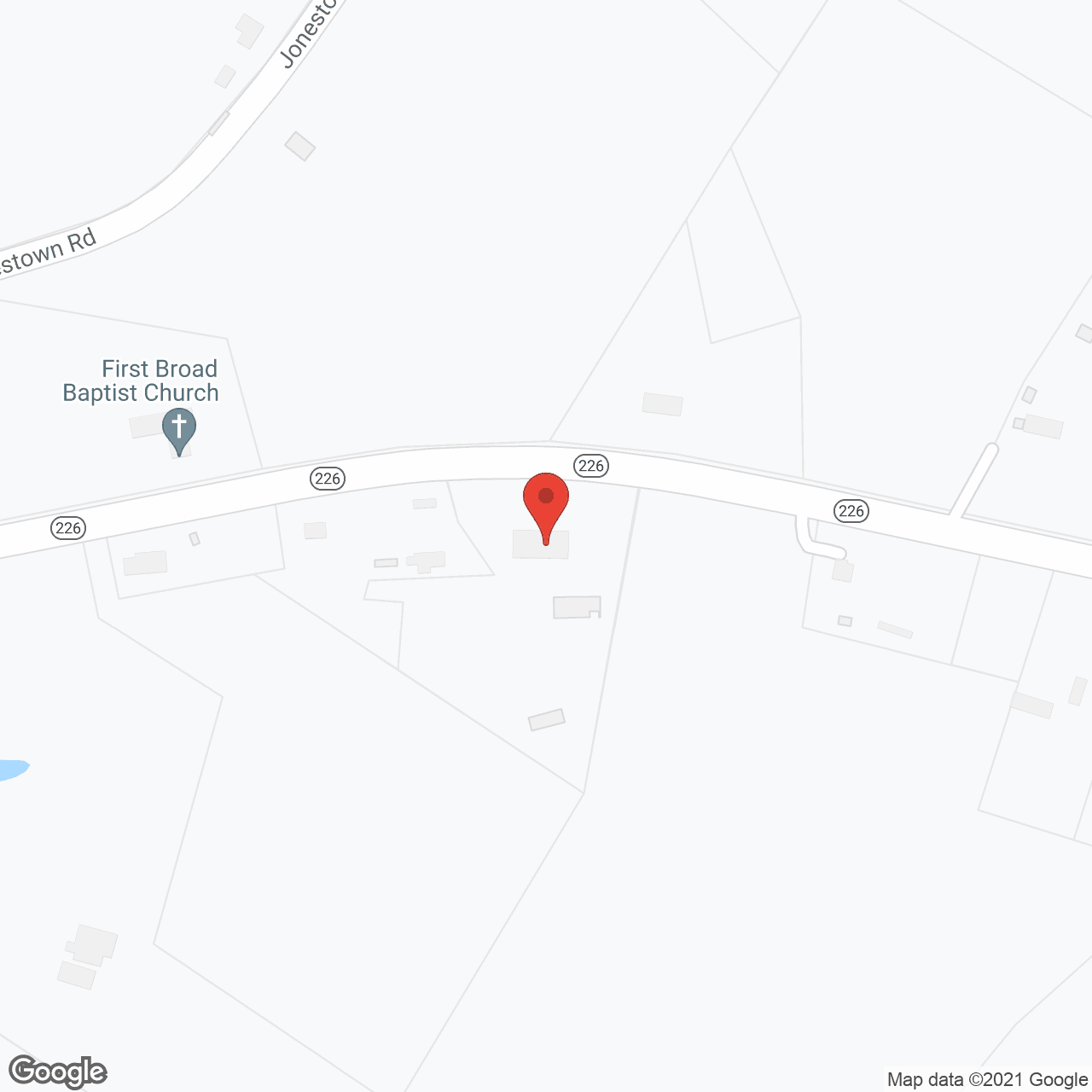 Map of the neighborhood around Haven-N-Hills Living Center