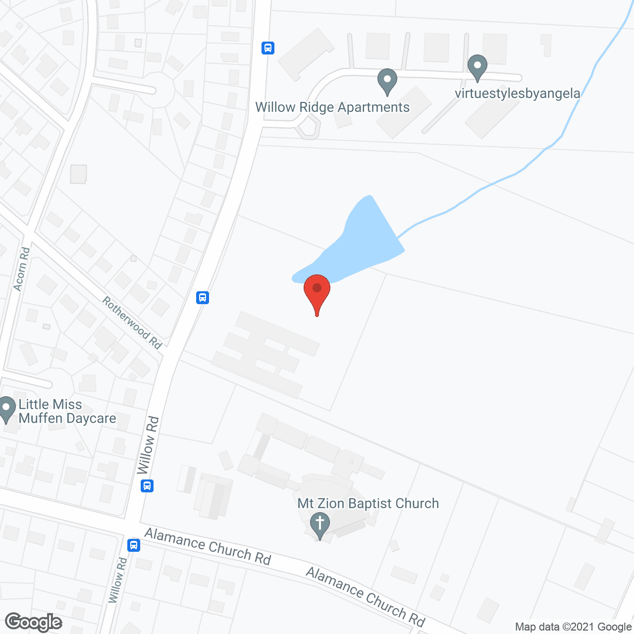 Map of the neighborhood around Guilford Health Care Center