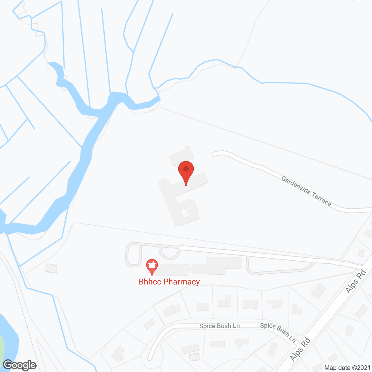 Map of the neighborhood around HarborChase of Branford
