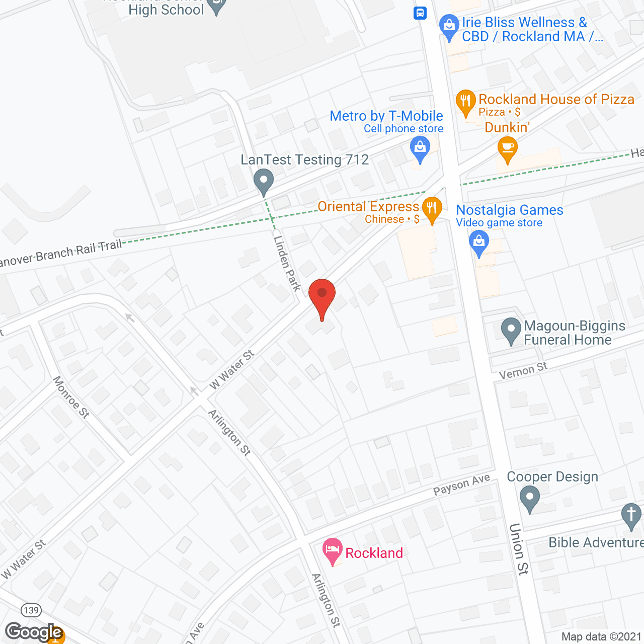 Map of the neighborhood around Tiffany II Rest and Retirement Home