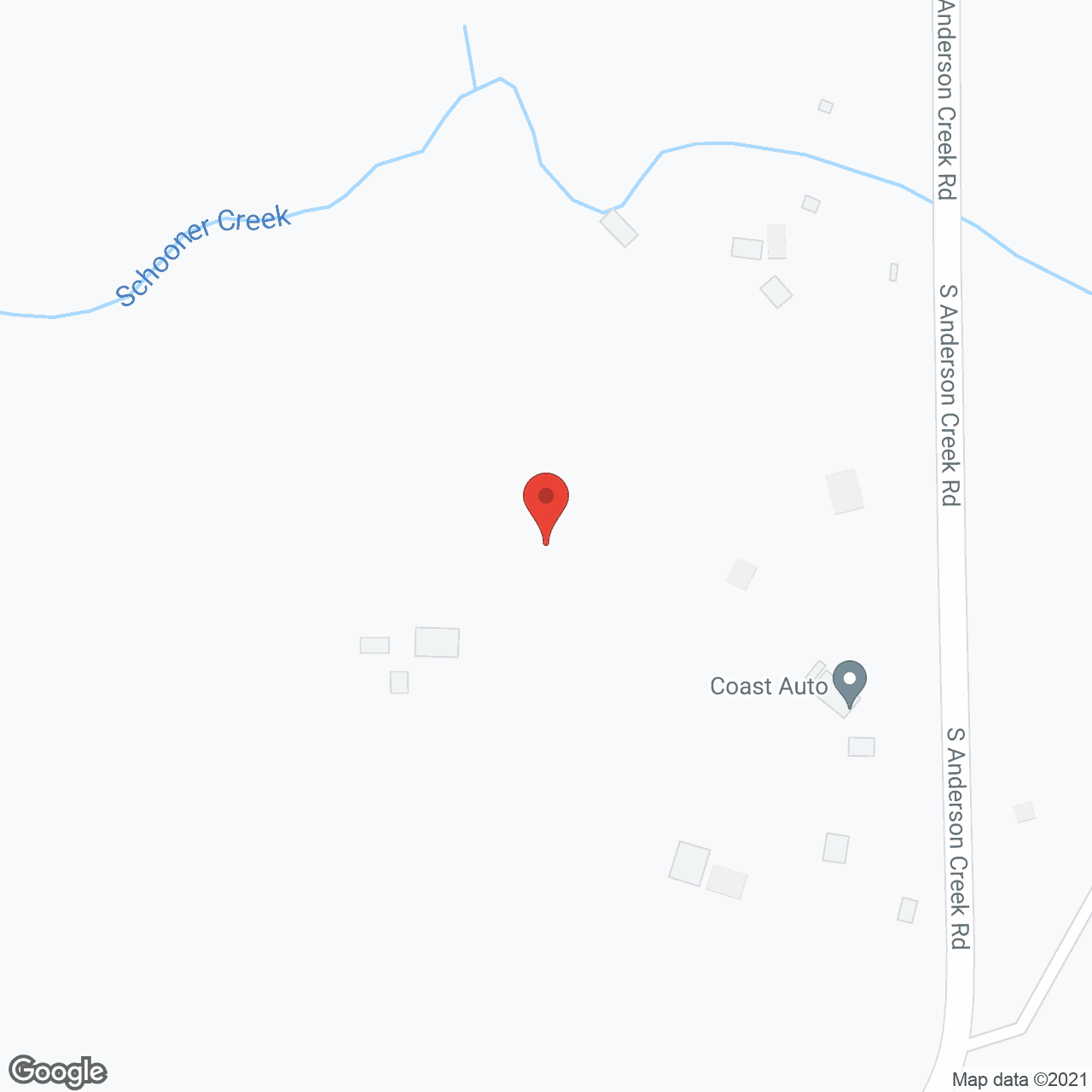 Map of the neighborhood around Pacific Crest Adult Care Inc