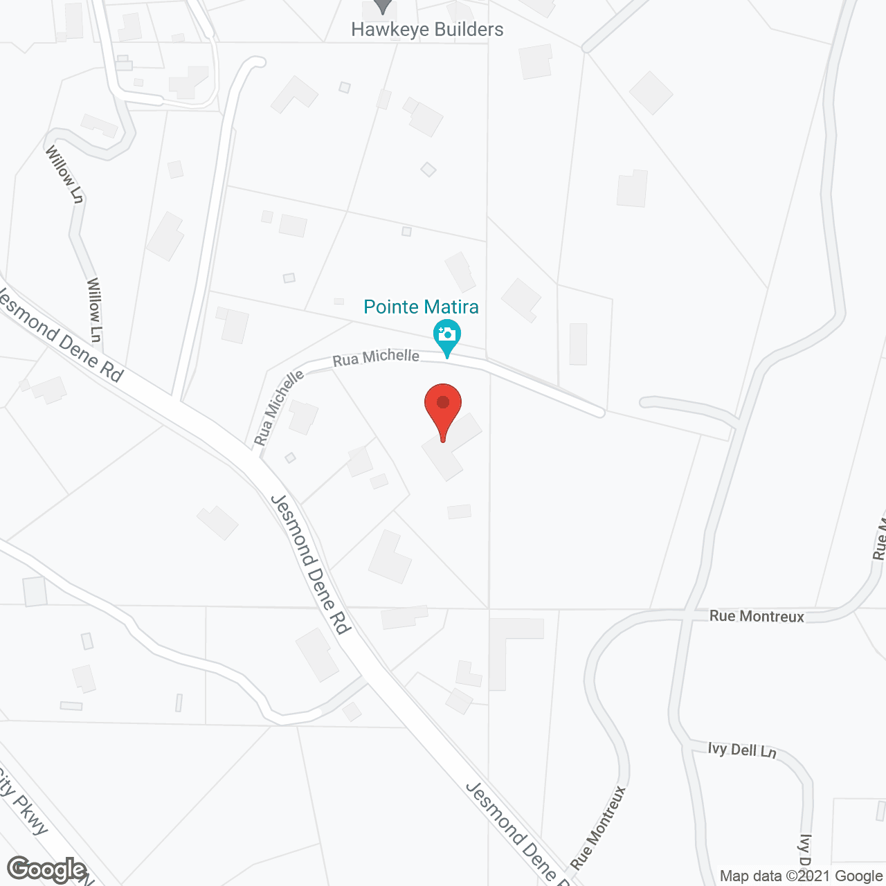 Map of the neighborhood around Country Club Guest Home
