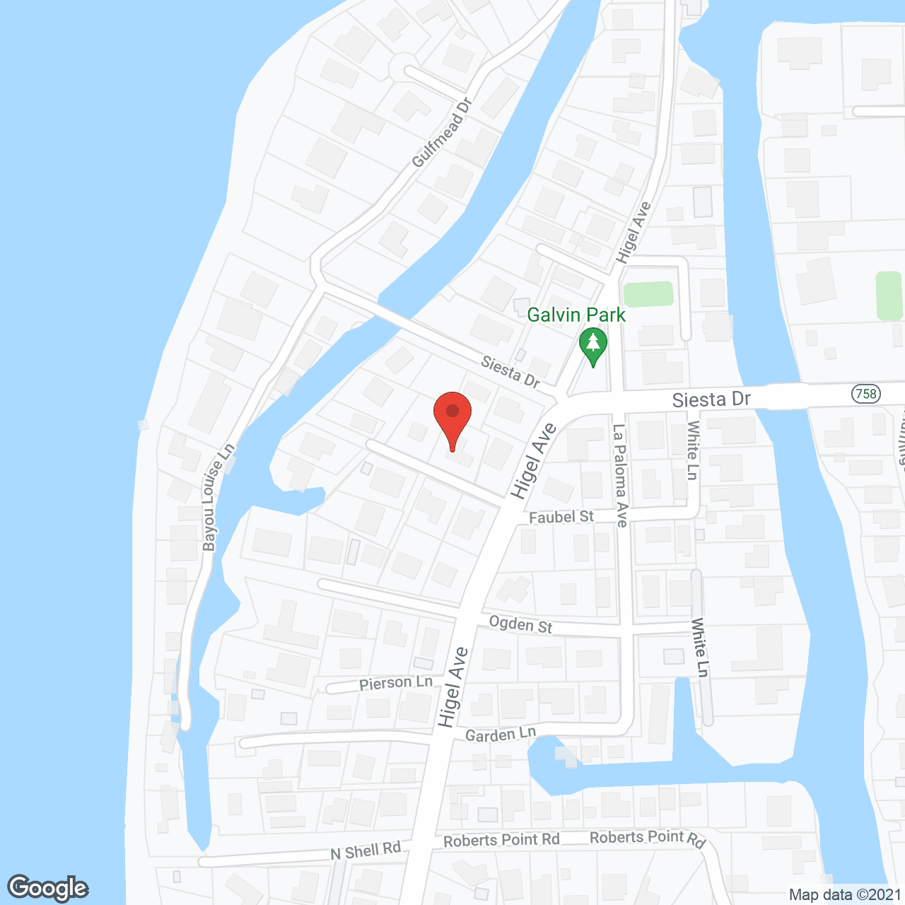 Map of the neighborhood around North Bridge Manor